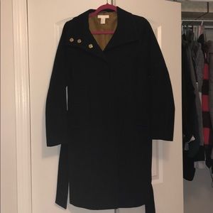 EVERYTHING MUST GO. H&M navy blue trench coat